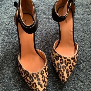 Cheetah print high heel